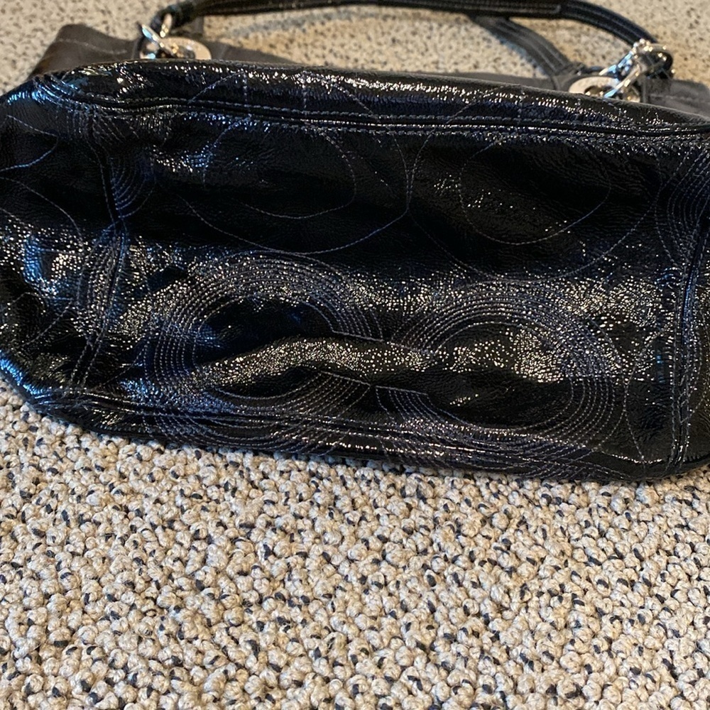 Coach Black Monogrammed Tote Bag in Like New Condition - Picture 11 of 11
